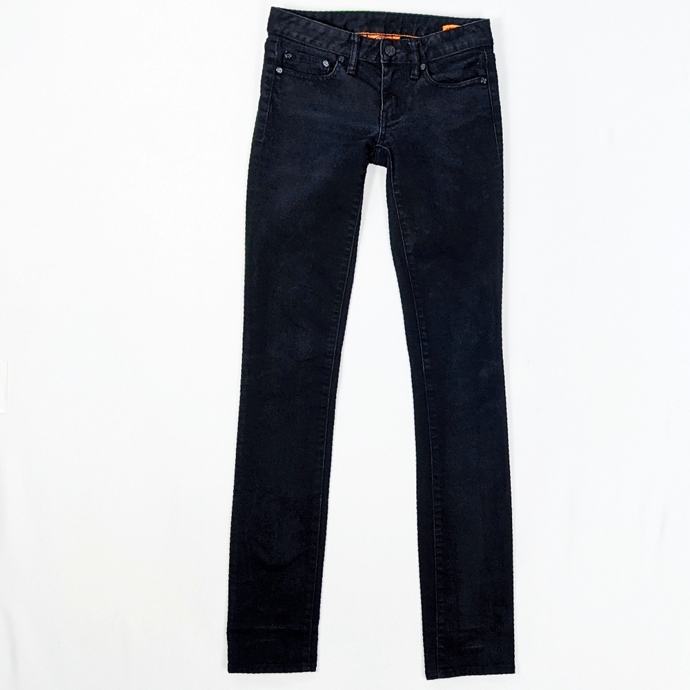 Tory Burch Women's Super Skinny Black Jeans 24